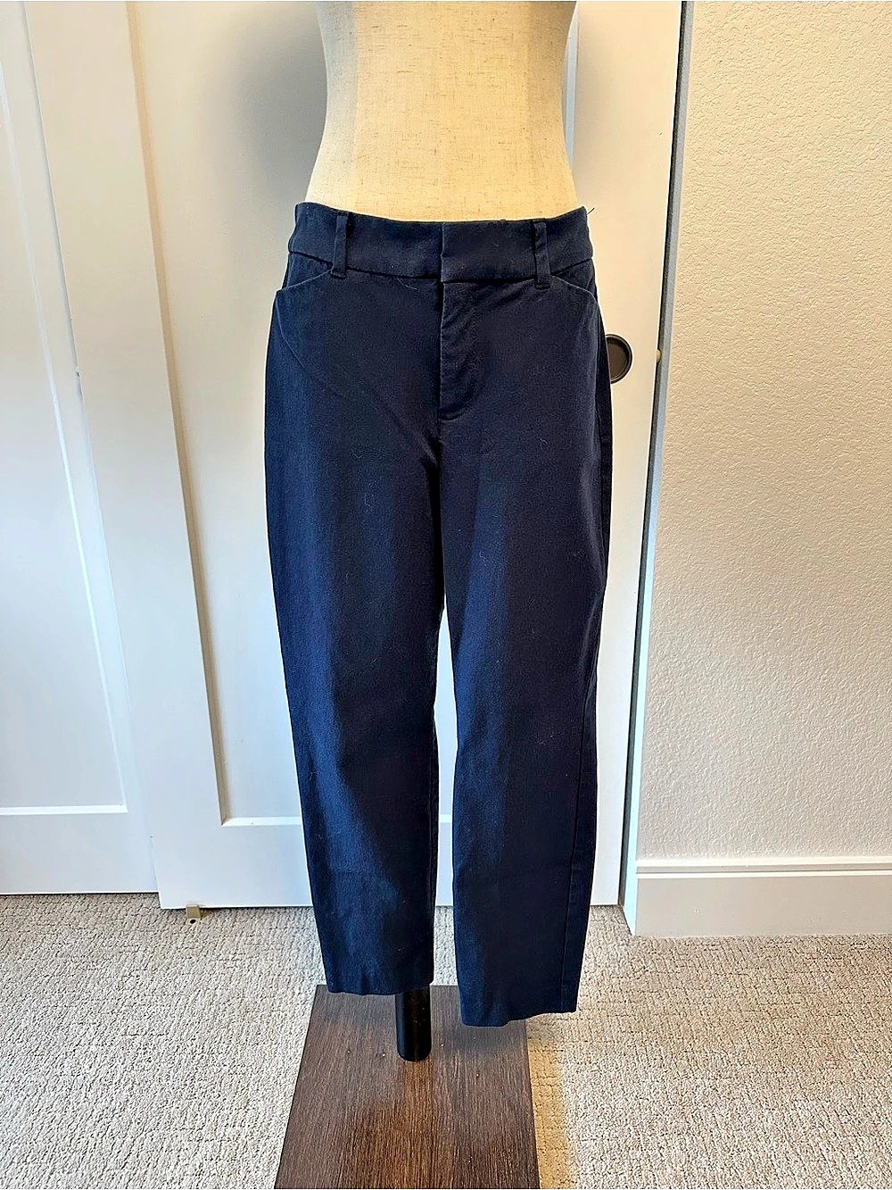 High-Waisted Pixie Skinny Ankle Pants